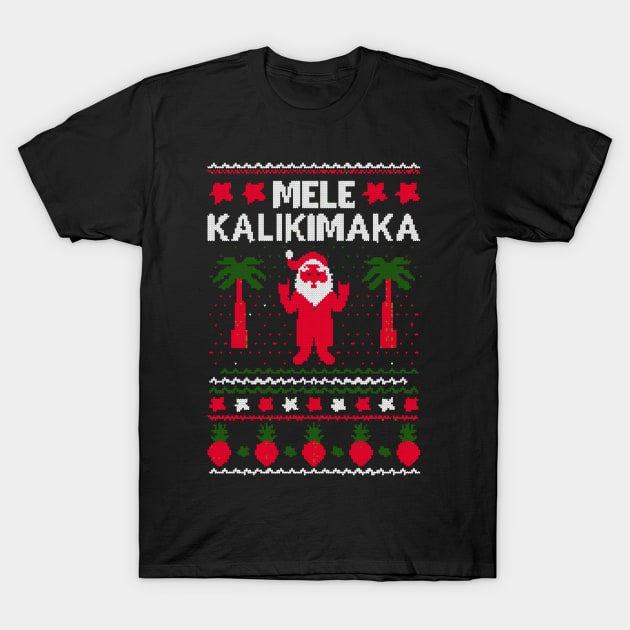 mele kalikimaka christmas T-Shirt by crackdesign